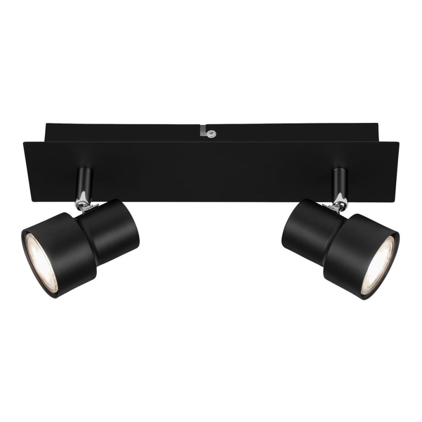 Briloner 2861-025 - LED Bodové svietidlo SPOT 2xGU10/5W/230V čierna