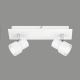 Briloner 2861-026 - LED Bodové svietidlo SPOT 2xGU10/5W/230V biela
