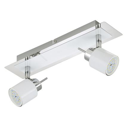 Briloner 2866-026 - LED Bodové svietidlo SPOT 2xGU10/5W/230V