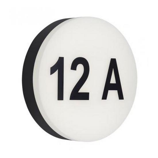 Briloner 3007-015 - LED Domové číslo RIO LED/12W/230V IP44