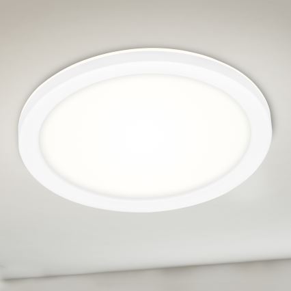 Briloner 3008-016 - LED Stropné svietidlo LED/8W/230V pr. 21 cm biela IP44