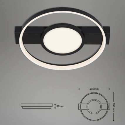 Briloner 3026-015 - LED Stmievateľné stropné svietidlo FRAME LED/33W/230V