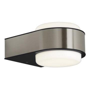Briloner 3035-012- LED Vonkajšie nástenné svietidlo HANAU LED/6,5W/230V IP44 matný chróm