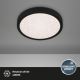 Briloner 3048-015 - LED Stropné svietidlo RUNA LED/18W/230V čierna