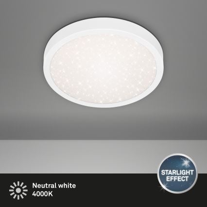 Briloner 3048-016 - LED Stropné svietidlo RUNA LED/18W/230V biela