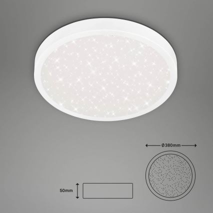 Briloner 3071-016 - LED Stropné svietidlo RUNA LED/24W/230V 4000K pr. 38 cm biela