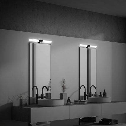 Briloner 3113-115 - LED Kúpeľňové osvetlenie zrkadla LED/12W/230V IP44 47 cm čierna