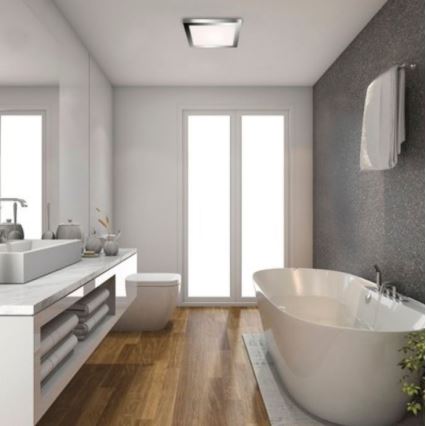 Briloner 3142-018 - LED Kúpeľňové stropné svietidlo COOL&COSY LED/21W/230V 2700/4000K IP44