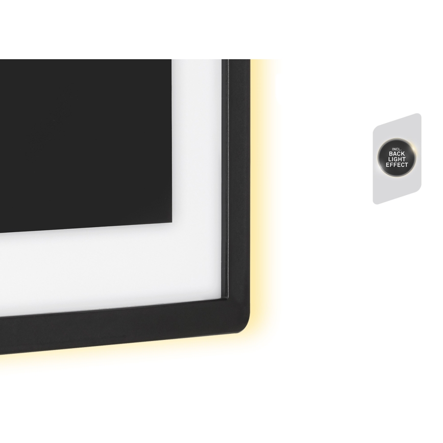 Briloner 315905TF - LED Vonkajšie nástenné svietidlo LED/15W/230V IP44 4000K čierna