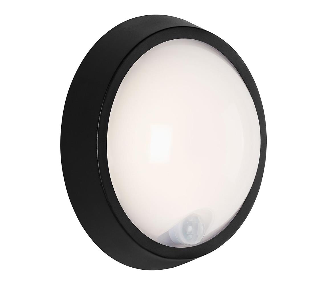 Briloner 3352-015 - LED Vonkajšie svietidlo so senzorom HELSINKI LED/12W/230V IP44 3352-015