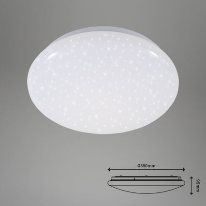 Briloner 3380-116 - LED Stmievateľné stropné svietidlo STARRY SKY LED/18W/230V 2700/4000K