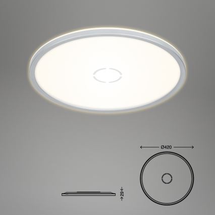 Briloner 3392-014 - LED Stropné svietidlo FREE LED/22W/230V pr. 42 cm