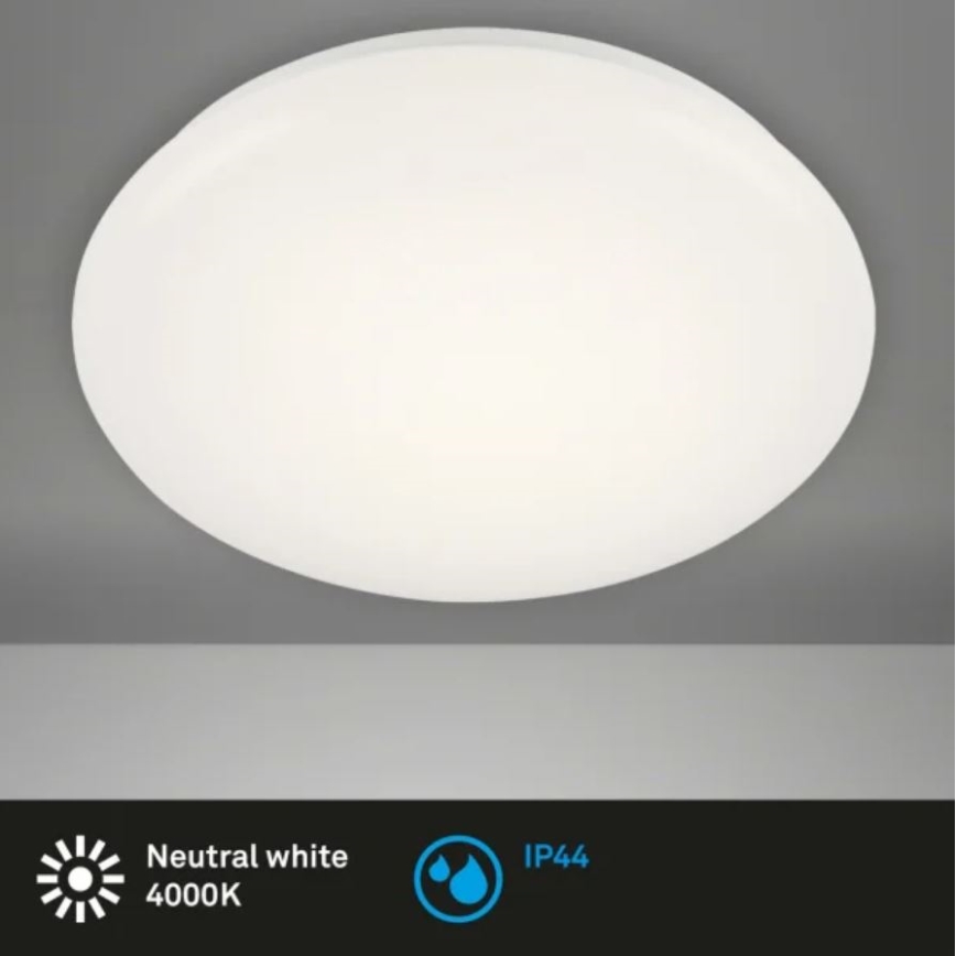 Briloner 3407-016 - LED Kúpeľňové stropné svietidlo SPLASH LED/18W/230V IP44