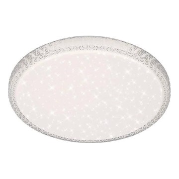 Briloner 3412-016 - LED Stmievateľné stropné svietidlo STAR SKY LED/24W/230V 3000/4000/6000K priemer 39 cm + diaľkové ovládanie