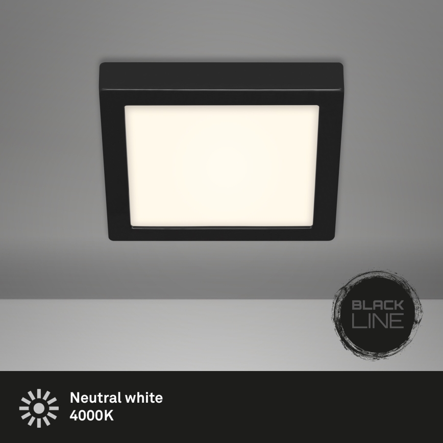Briloner 3464-415 - LED Stropné svietidlo FIRE LED/12W/230V 17x17 cm