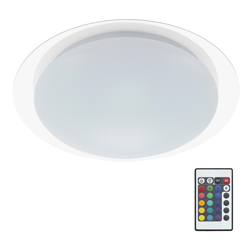 Briloner 3493-016 - LED RGB Stmievateľné stropné svietidlo 1xLED/12W/230V + diaľkové ovládanie IP44