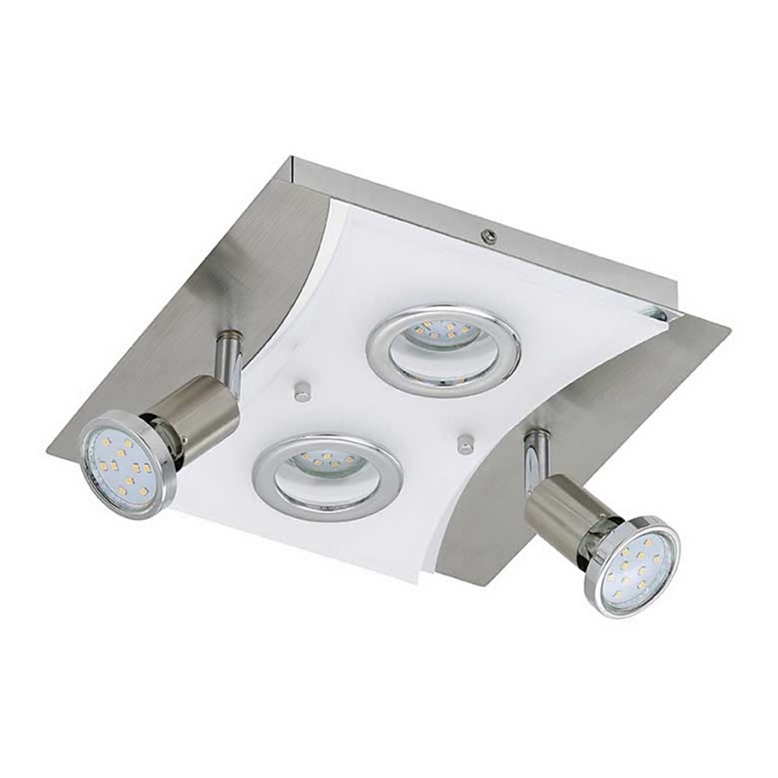 Briloner 3582-042 - LED Stropné svietidlo RIPOSO 2xLED/5W/230V + 2xGU10/3W