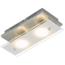 Briloner 3596-022 - LED Stropné svietidlo TELL 2xGU10/3W/230V
