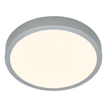 Briloner 3700-014 - LED Stropné svietidlo RUNA LED/16W/230V 3000K pr. 28 cm strieborná