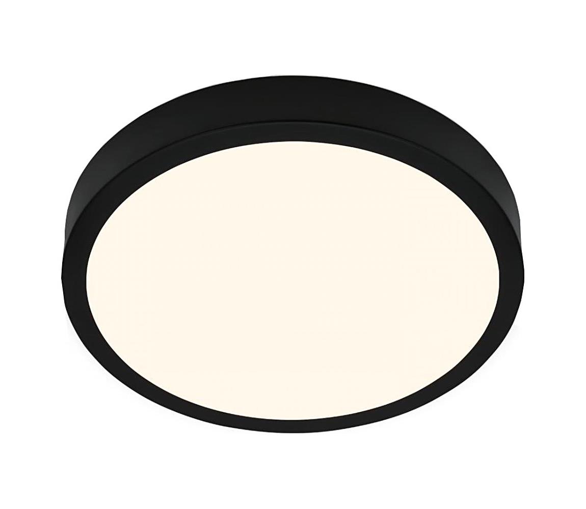 Briloner 3700-015 - LED Stropné svietidlo RUNA LED/16W/230V 3000K pr. 28 cm čierna