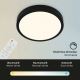 Briloner 3701-015 - LED Stmievateľné stropné svietidlo RUNA LED/18W/230V 2700-6500K + diaľkové ovládanie