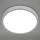 Briloner 3709-014 - LED RGBW Stmievateľné stropné svietidlo LED/22W/230V 4000K pr. 38 cm strieborná + diaľkové ovládanie