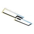 Briloner 3761015 - LED stmievateľné stropné svietidlo LED/45W/230V 2700-6500K čierna + diaľkové ovládanie