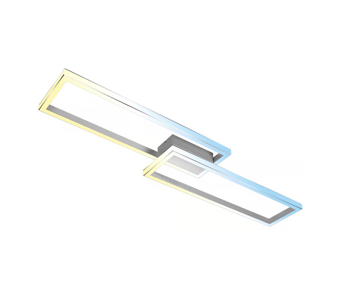 Briloner 3761019 - LED stmievateľné stropné svietidlo LED/45W/230V 2700-6500K + diaľkové ovládanie matný chróm 3761019