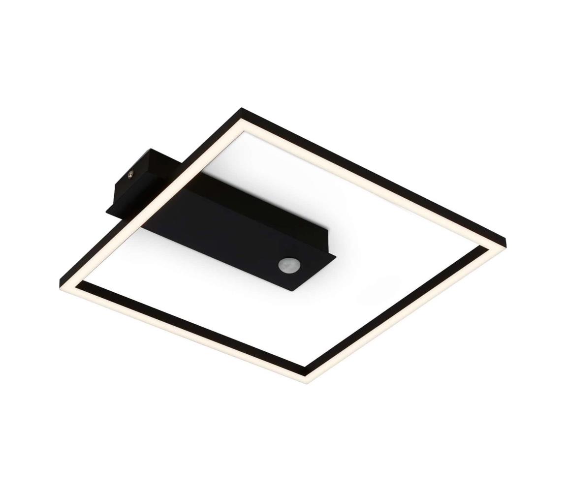 Briloner 3770-015 -LED stropné svietidlo FRAME LED/14W/230V 3000K 32x30 cm čierna 3770-015