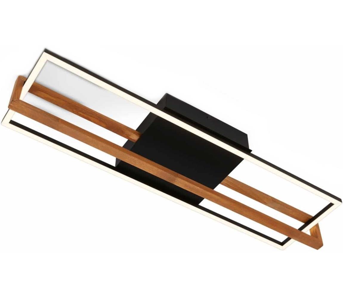 Briloner 3777-015 - LED stropné svietidlo FRAME LED/21W/230V 3000K čierne 3777-015