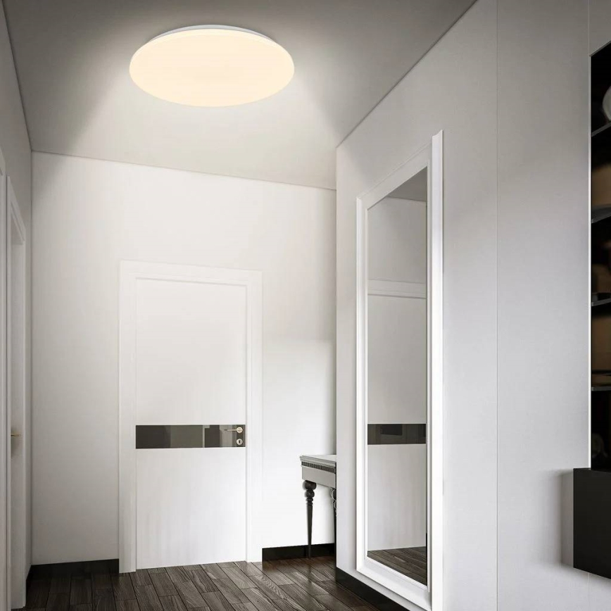 Briloner 3828-016 - LED stropné svietidlo do kúpeľne s pohybovým senzorom WALK LED/24W/230V IP54 pr. 35 cm biela