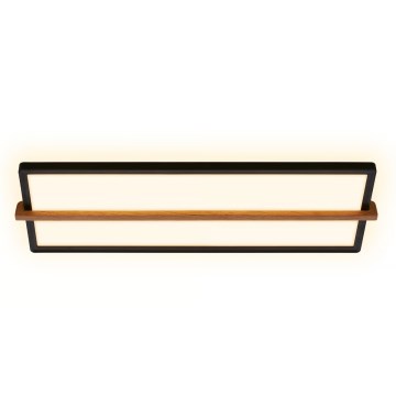 Briloner 3846015 - LED stropné svietidlo REMSA LED/22W/230V 3000K 60,5x20 cm čierna