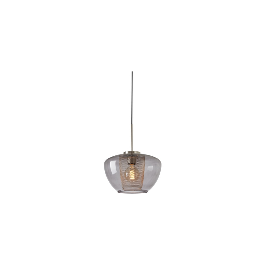Briloner 4016-014 - Luster na lanku SEVENTIES 1xE27/40W/230V číra