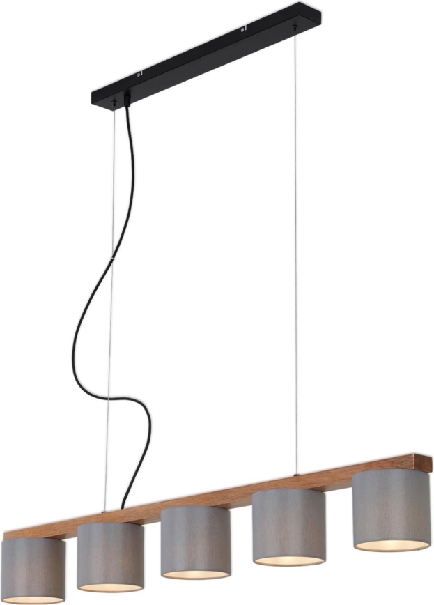 Briloner 4075-054 - Luster na lanku 5xE14/25W/230V