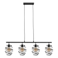 Briloner 4871-045 - Závesný luster na lanku 4xE27/60W/230V