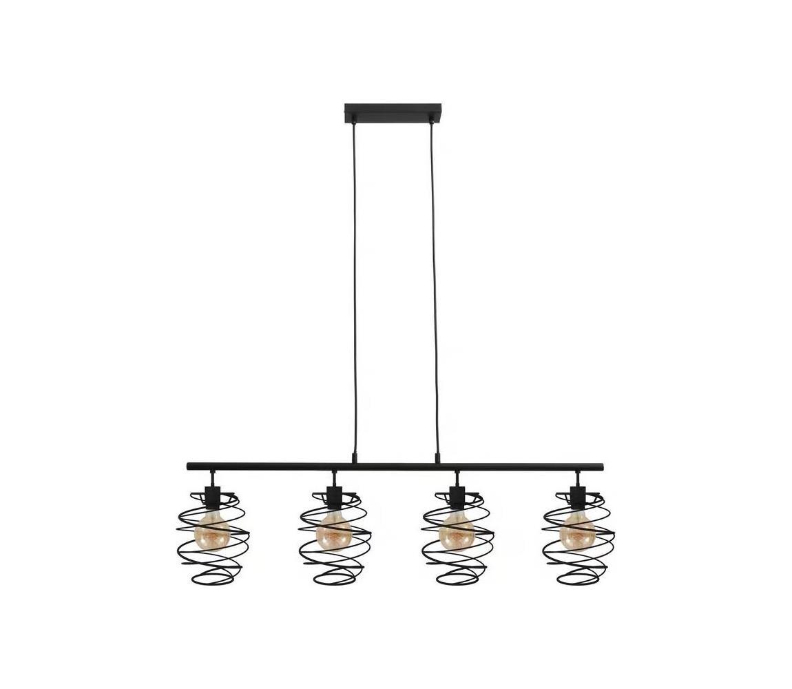 Briloner 4871-045 - Závesný luster na lanku 4xE27/60W/230V 4871-045