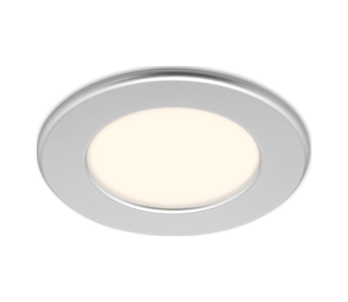 Briloner 7049014 - LED kúpeľňové podhľadové svietidlo 6W/230V IP44 matný chróm 7049014