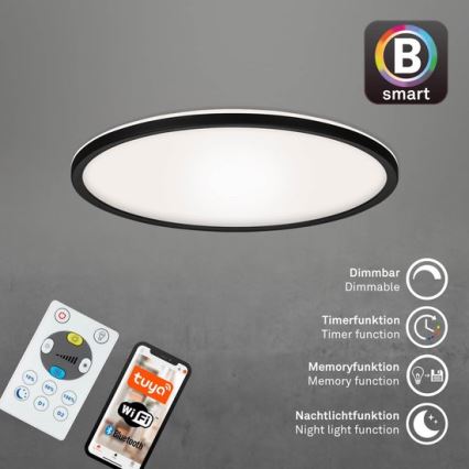 Briloner 7059-015 - LED Stmievateľné stropné svietidlo SLIM LED/22W/230V 2700-6500K Wi-Fi Tuya + diaľkové ovládanie