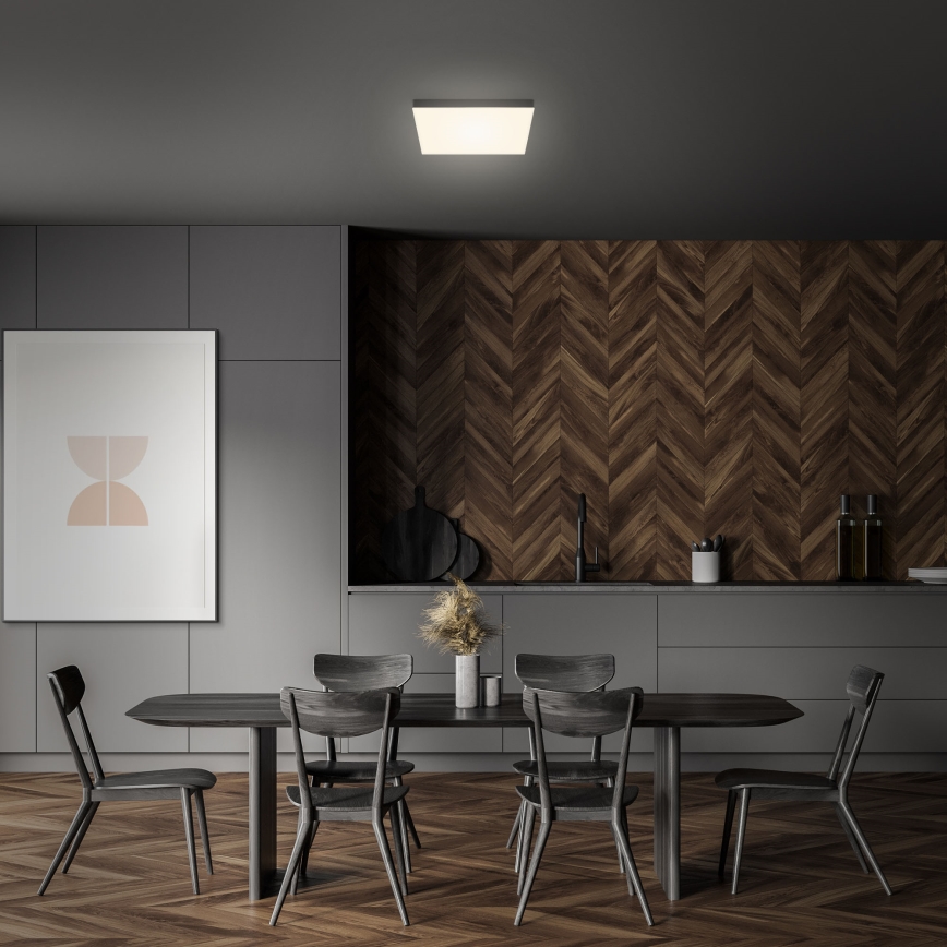 Briloner 7071015 - LED Stropné svietidlo FLAME LED/21W/230V čierna