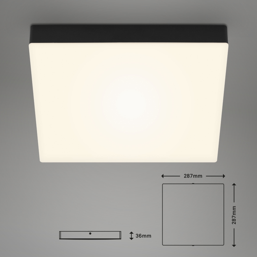 Briloner 7071015 - LED Stropné svietidlo FLAME LED/21W/230V čierna