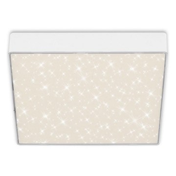 Briloner 7077-416 - LED Stropné svietidlo STAR SKY LED/16W/230V 4000K 21x21 cm biela