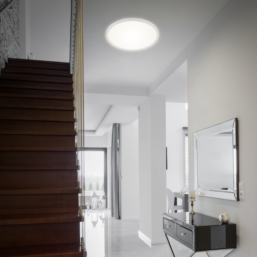 Briloner 7080-016 - LED Stmievateľné stropné svietidlo SLIM LED/22W/230V 2700-6500K + diaľkové ovládanie