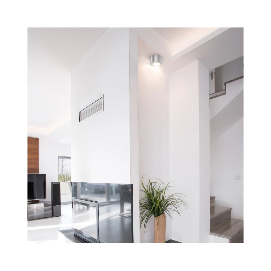 Briloner 7121-014 - LED Bodové svietidlo TUBE 1xLED/5W/230V okrúhly