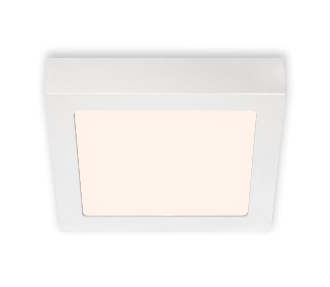 Briloner 7123-016 - LED stropné svietidlo FIRE LED/12W/230V 3000K 17x17 cm biela 7123-016