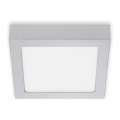 Briloner 7123-414 - LED Stropné svietidlo FIRE LED/12W/230V strieborná