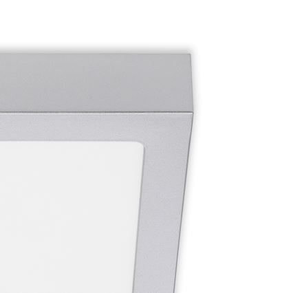 Briloner 7123-414 - LED Stropné svietidlo FIRE LED/12W/230V strieborná