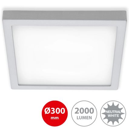 Briloner 7142-414 - LED Stropné svietidlo FIRE LED/21W/230V 4000K