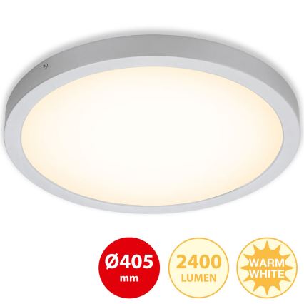 Briloner 7143-014 - LED Stropné svietidlo FIRE LED/24,5W/230V 3000K