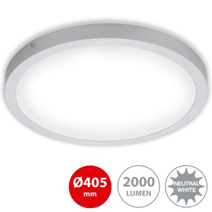 Briloner 7143-414 - LED Stropné svietidlo FIRE LED/24,5W/230V 4000K