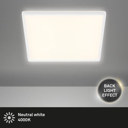 Briloner 7158-416 - LED Stropné svietidlo SLIM LED/22W/230V 42x42 cm